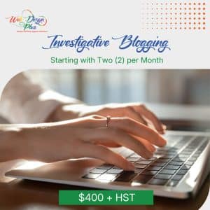 Investigative Blogging