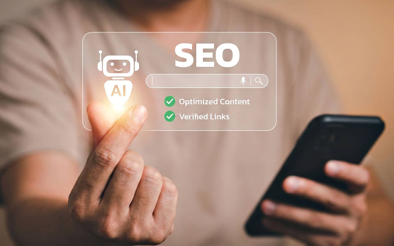 AI-driven SEO with optimized content and verified links